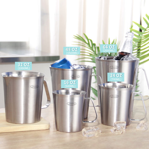Newness easy-hanging storage keeps counters organized.