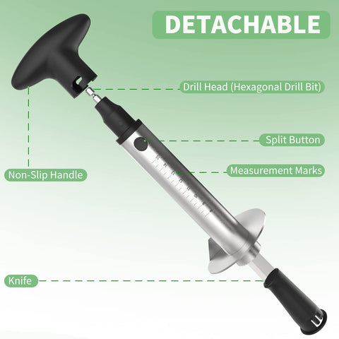 Newness Pineapple Corer ergonomic handle for comfortable twisting