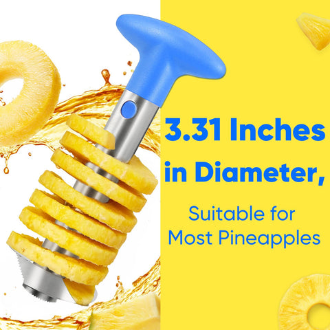 Newness Pineapple Slicer delivering uniform rings in seconds.