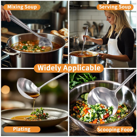 Newness elegant gift-ready ladle for cooks and kitchen lovers