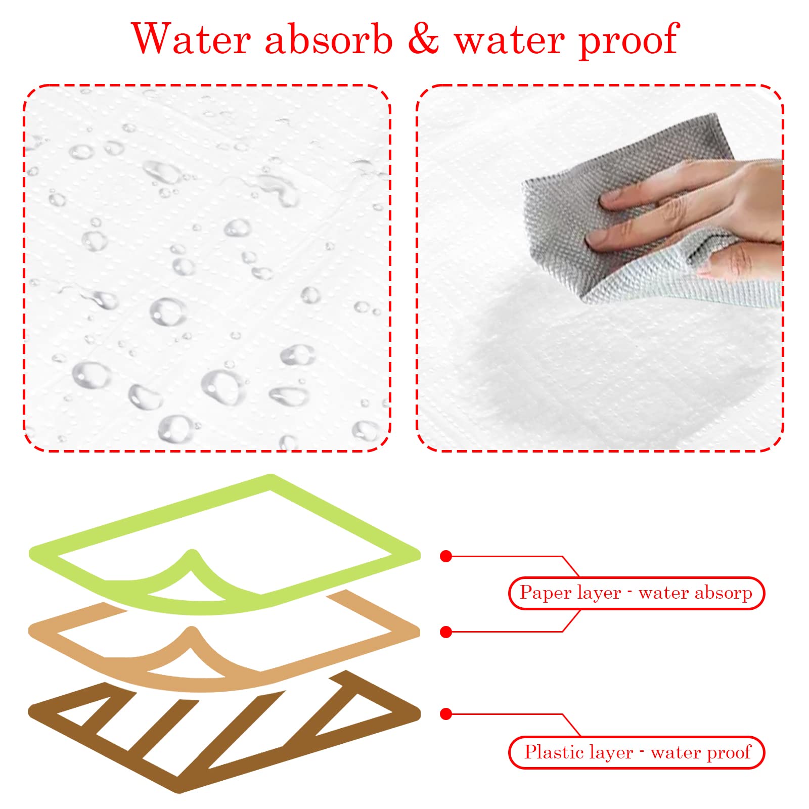 NEWOOK disposable tablecloth at outdoor event, ideal for weddings