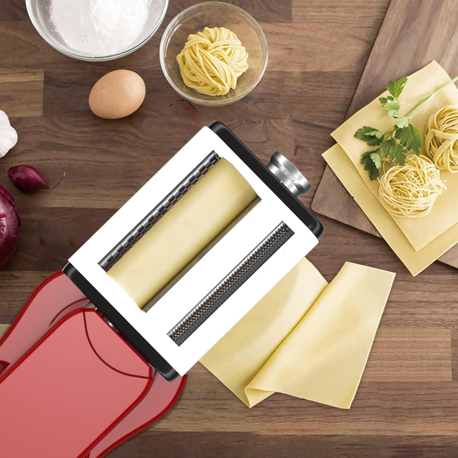 NEWSETS dough sheet ready for uniform thickness before cutting