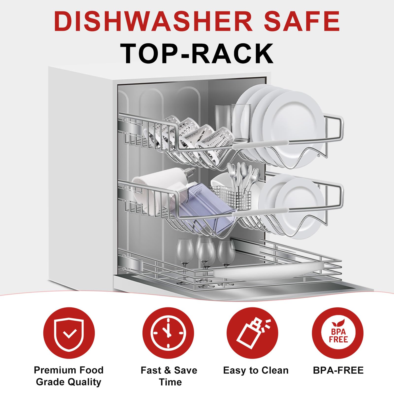 NEWSETS screw ring lock preventing blade detachment during use