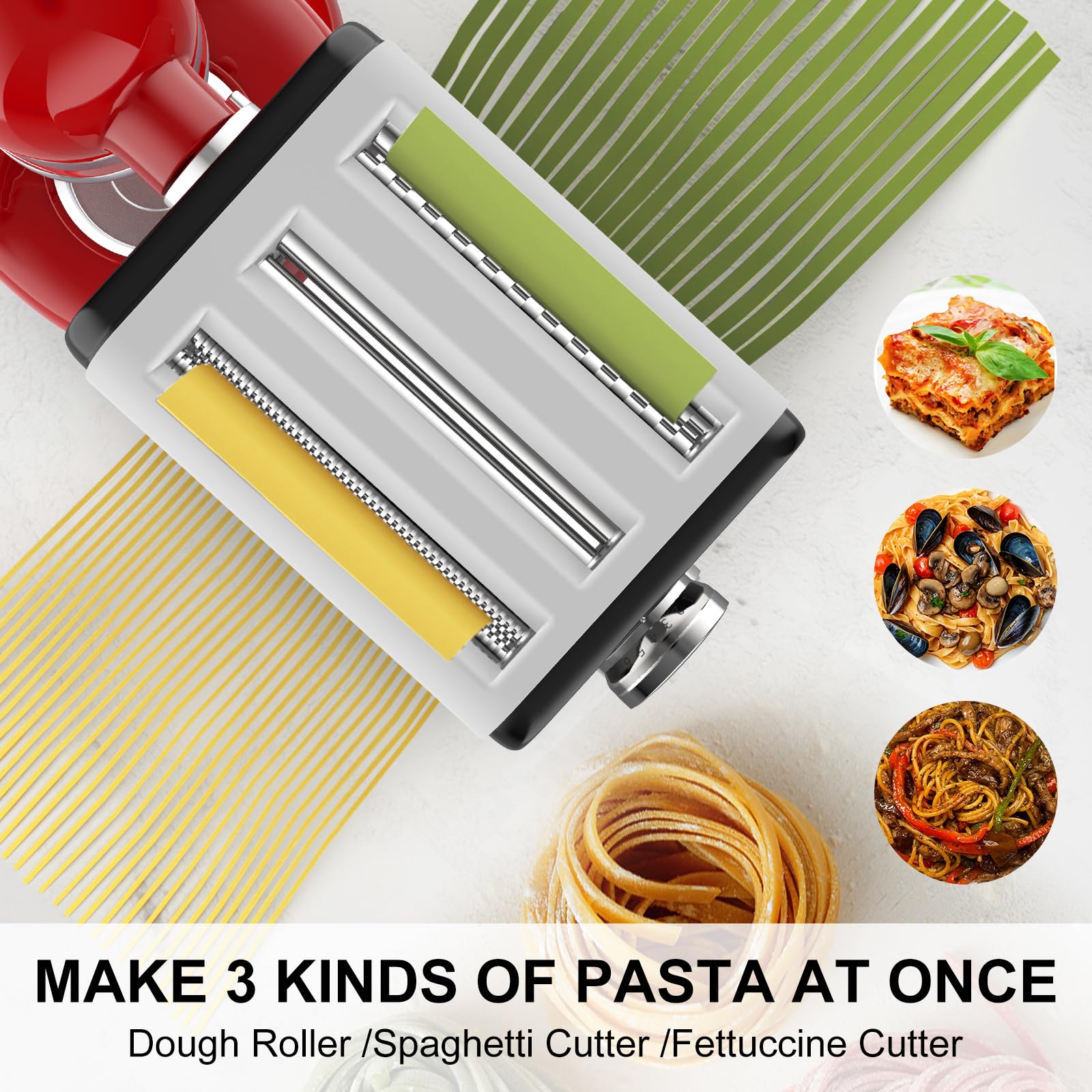NEWSETS spaghetti cutter slicing even strands for classic meals