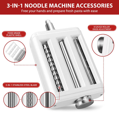 NEWSETS stainless steel gears ensure smooth rolling and precise cuts
