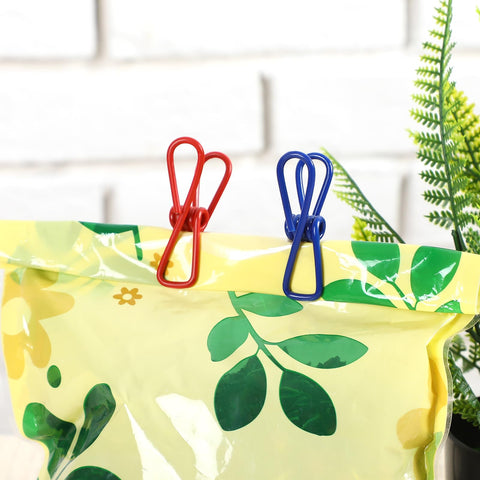 Newtay 16pcs 2-inch chip clips secure bags and keep contents fresh.