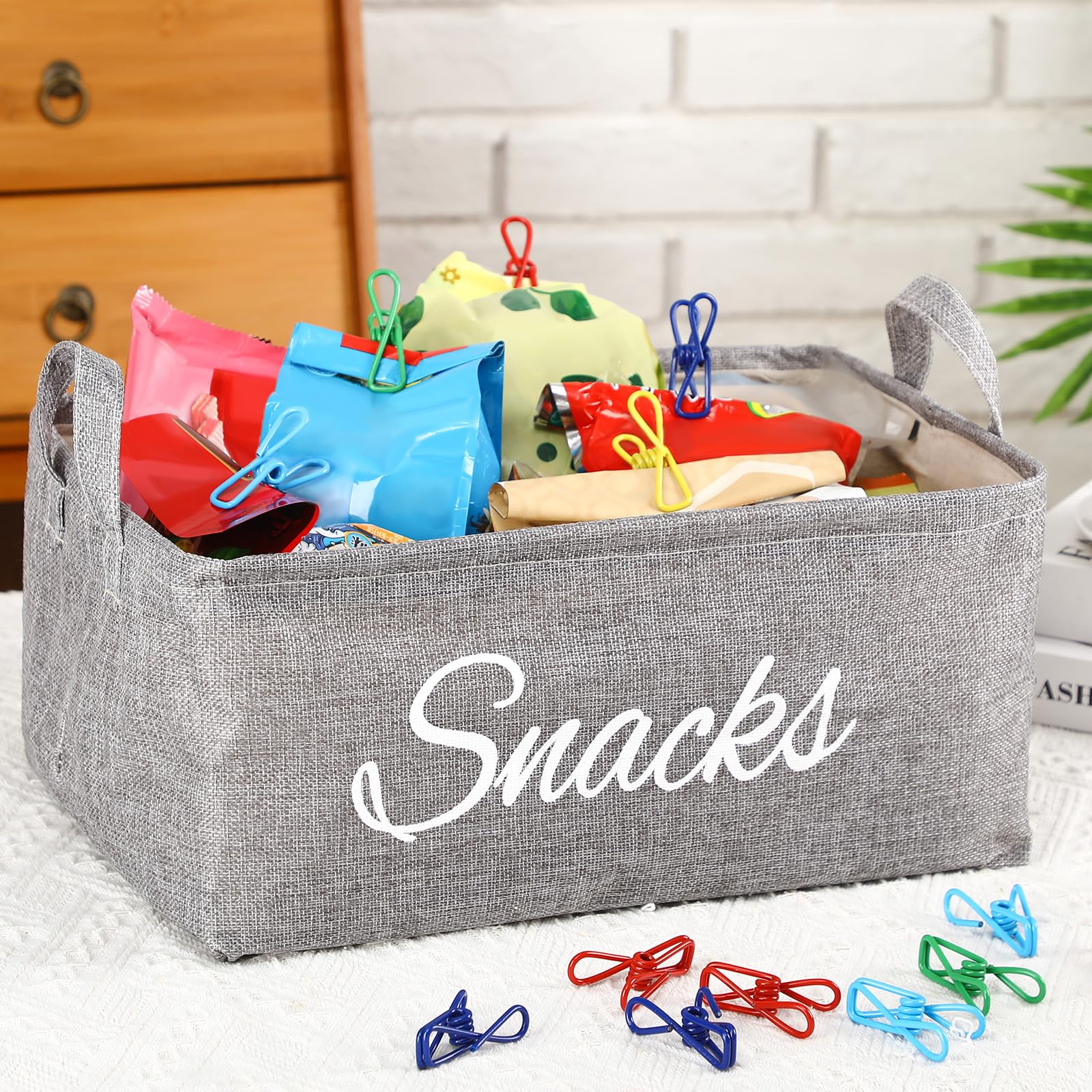 Newtay 2-inch chip clips grip bags tightly to keep snacks fresh
