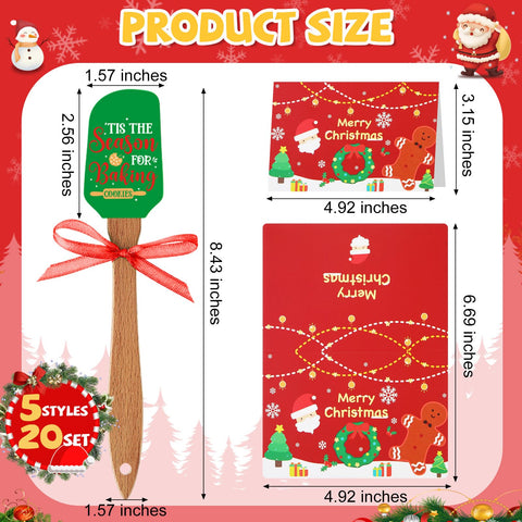 Newtay spatula featuring snowman design for holiday cooking