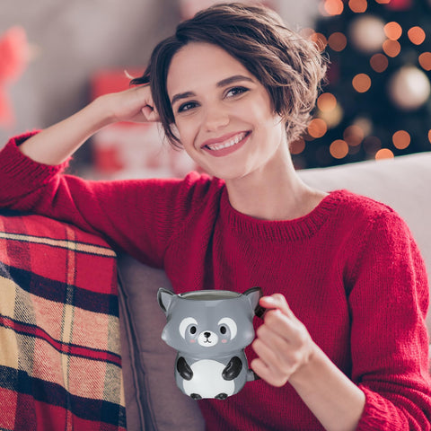 Newtay raccoon keychain adds durable charm for daily use