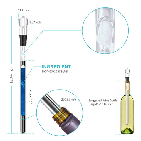 Newward drip-free pour spout prevents spills during serving