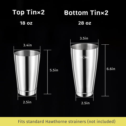 Nexsujo shaker made from 304 stainless steel resists rust