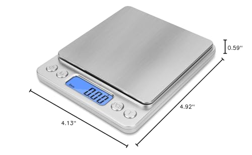NEXT-SHINE versatile scale for jewelry, cooking, and precise measurements.