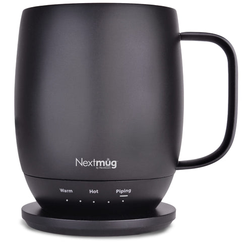 Nextmug balance-battery-status displays remaining power for reliable everyday use.