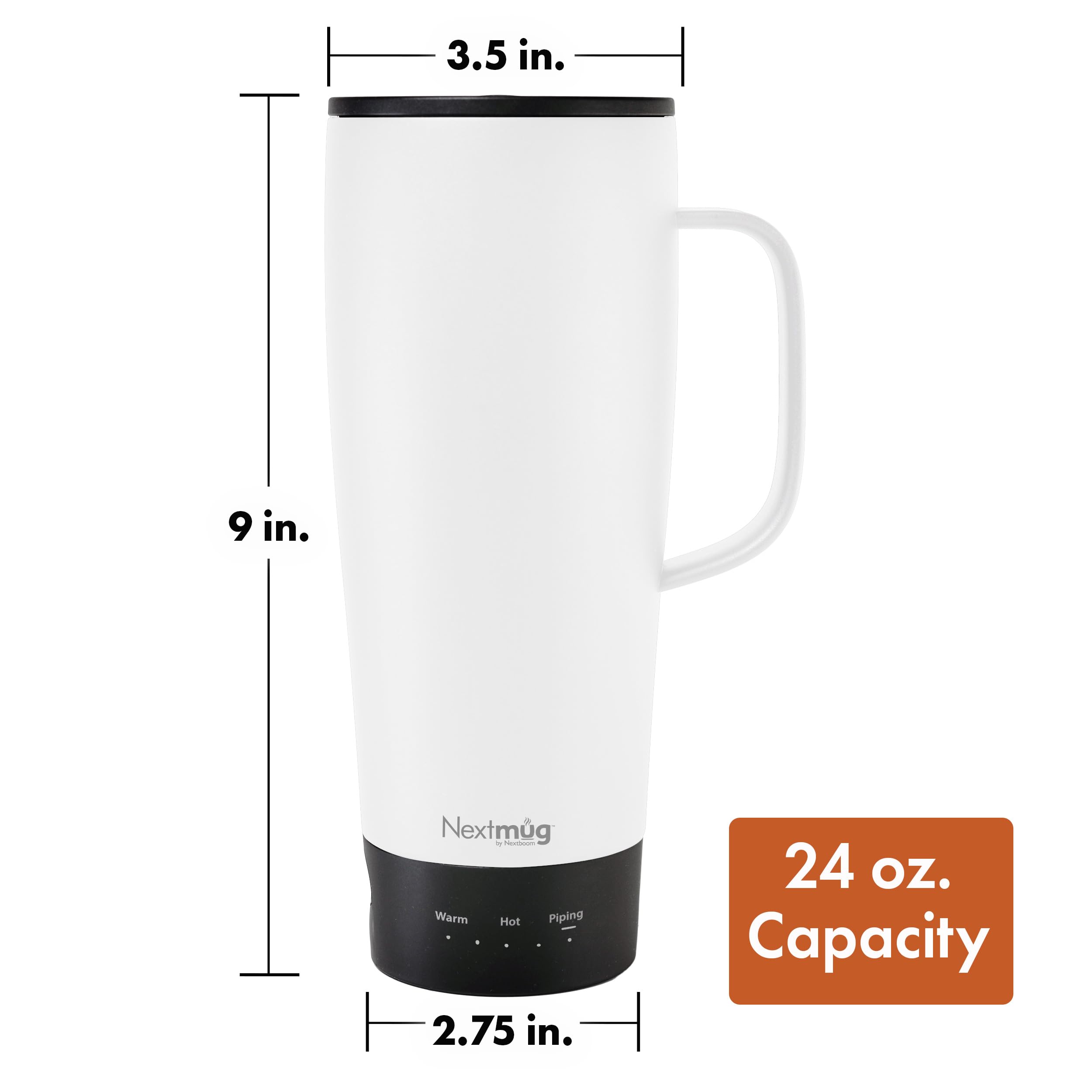 Nextmug Ultra designed in Boulder, USA for reliable performance.