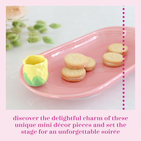 Tiptoe Thru Em mini by Nora Fleming adds playful color to gatherings