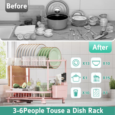 Nfnoyp kitchen rack shown ready for quick assembly and use.