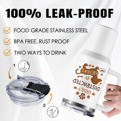 NIAXAUYT BPA-free stainless steel, safe and durable for everyday use.