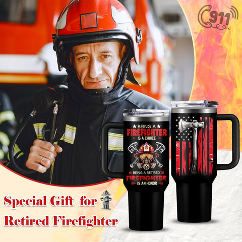NIAXAUYT firefighter mug lid and straw, convenient leak-proof design for on-the-go use.