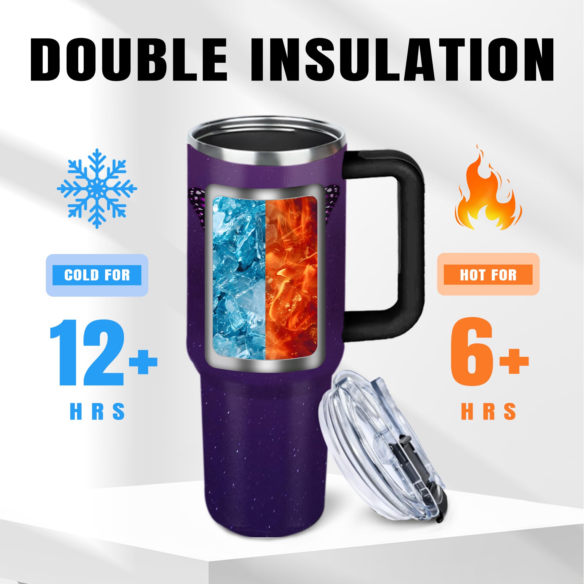 NIAXAUYT leak-proof lid and straw image emphasizes spill prevention during travel.