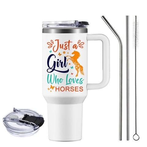 NIAXAUYT leak-proof lid stainless steel protects spills during rides and barn chores.