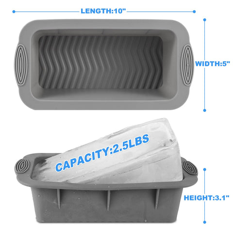 Nicalas large silicone ice cubes ideal for cold plunge and recovery routines.