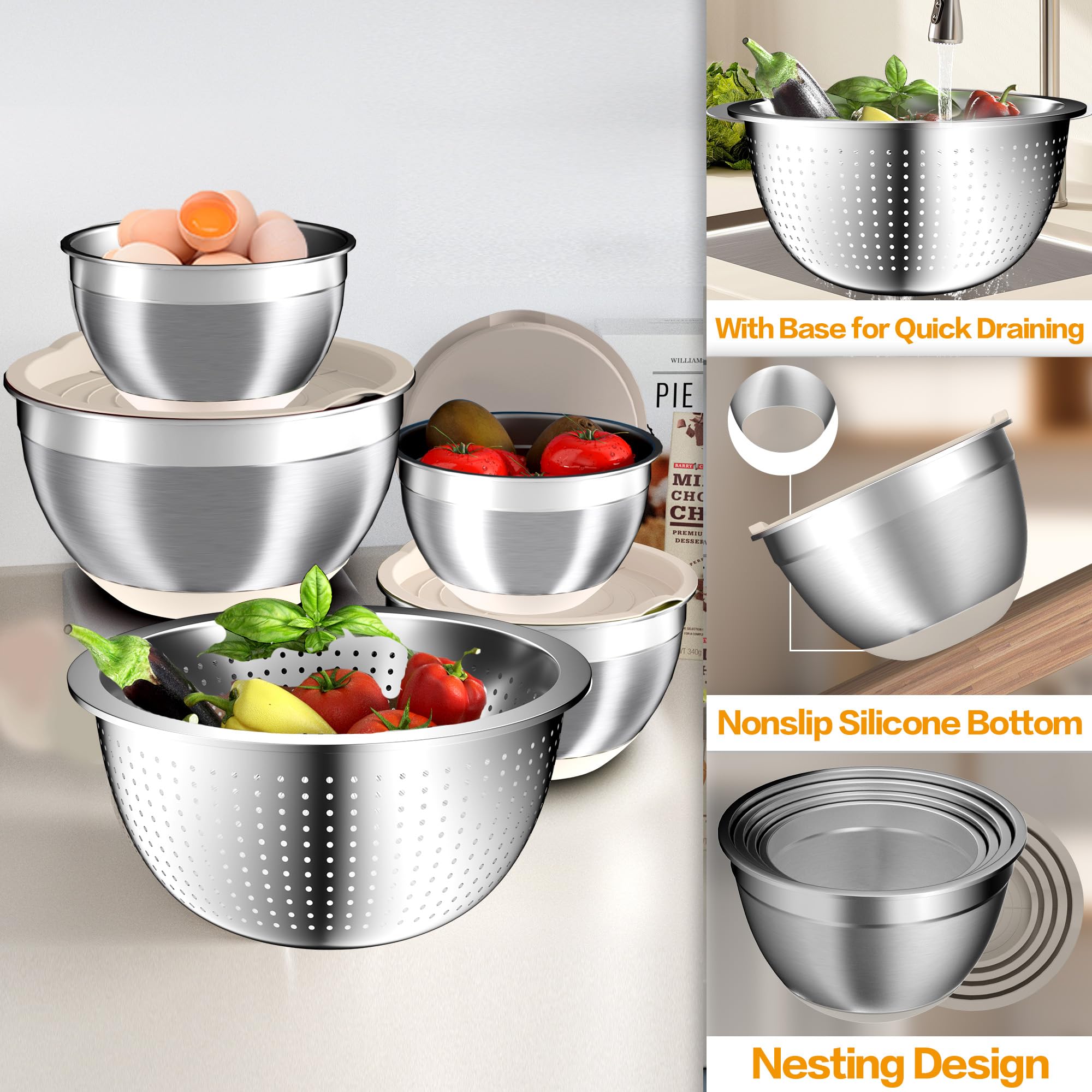 Nicdiet dishwasher-safe bowls simplify cleaning after meals and gatherings.