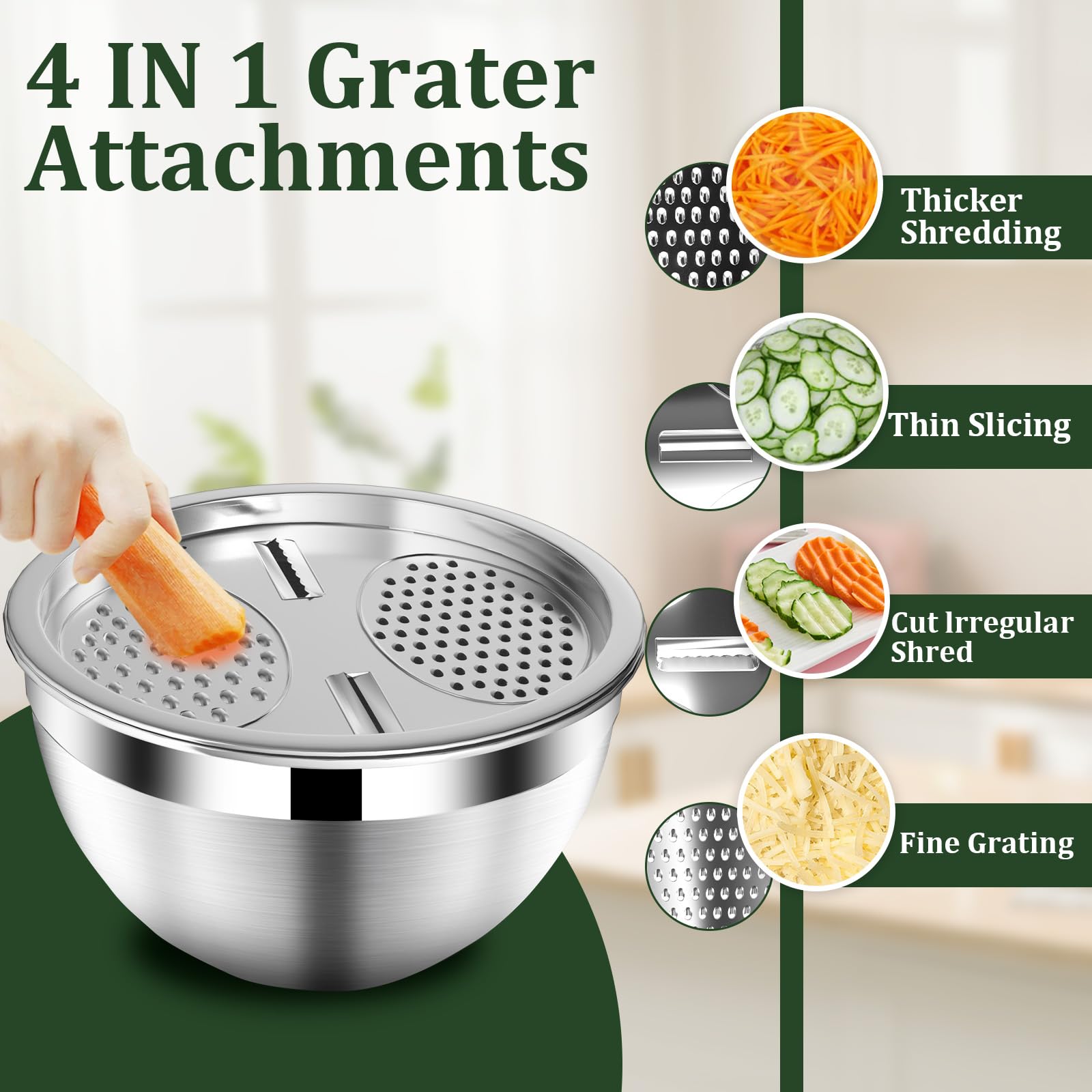 Nicdiet measuring cups and spoons set with clear marks for precise cooking.