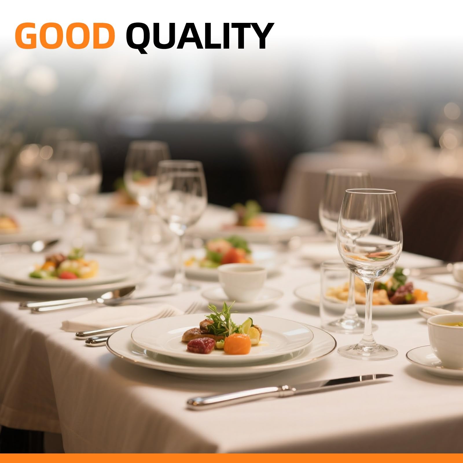 Nice Kitchen Luster Series dinner forks with balanced grip for comfortable dining.