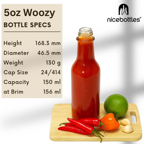 Nicebottles dripper inserts enable controlled sauce dispensing.
