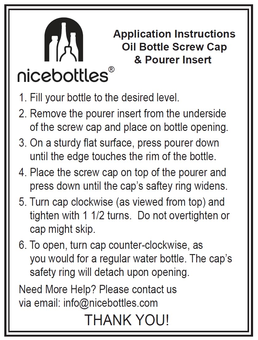 Pourer-equipped bottle promotes mess-free serving in home or restaurant use