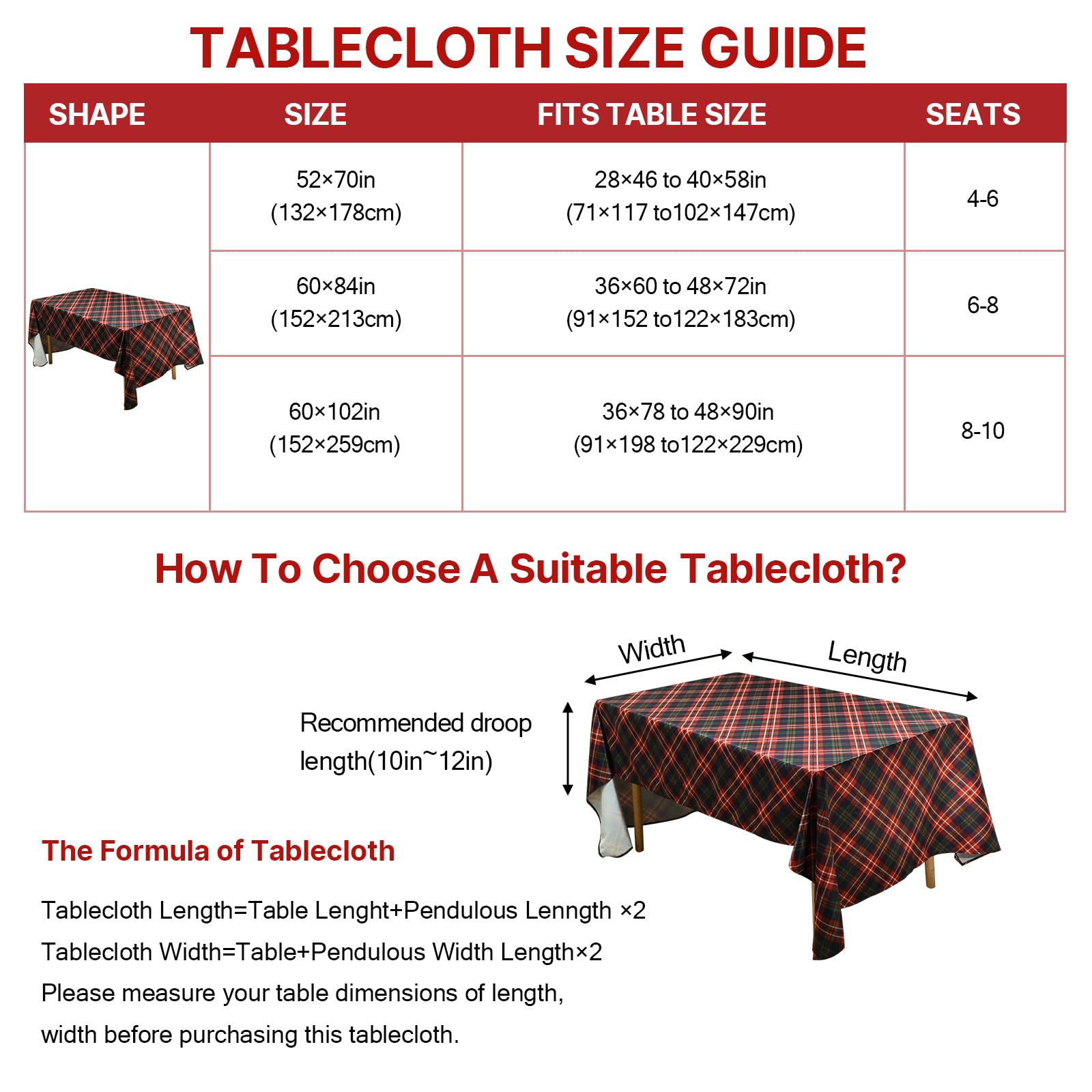 NiceTatertay tablecloth on a festive dining table ready for celebrations