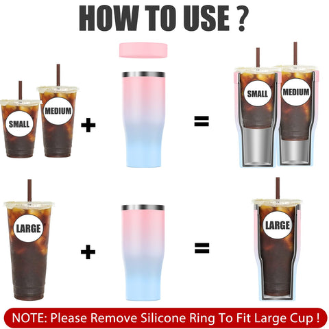 Niceyos double-wall insulation keeps drinks cold and condensation-free