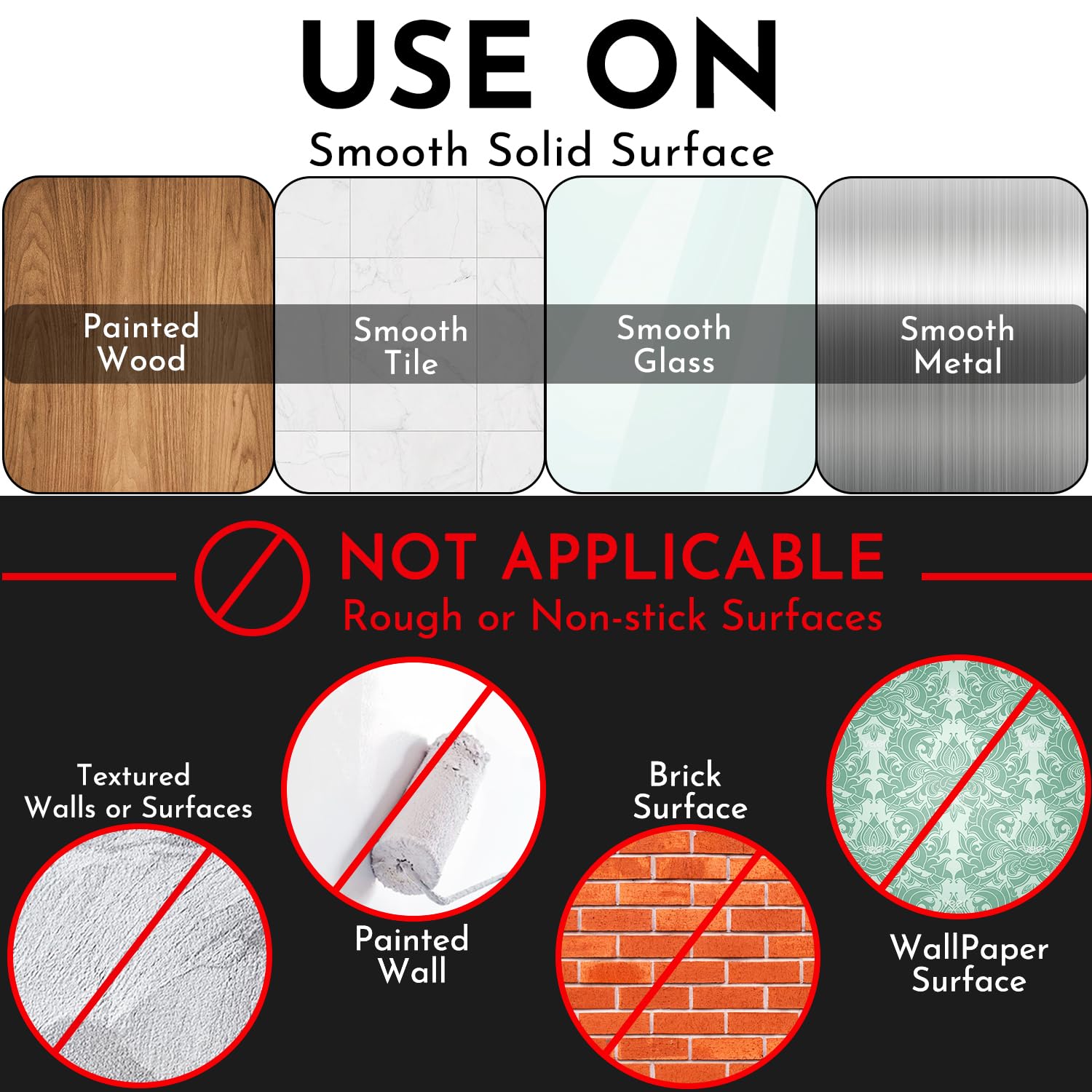 Niceyos strong adhesive sticks quickly for reliable lid organization.