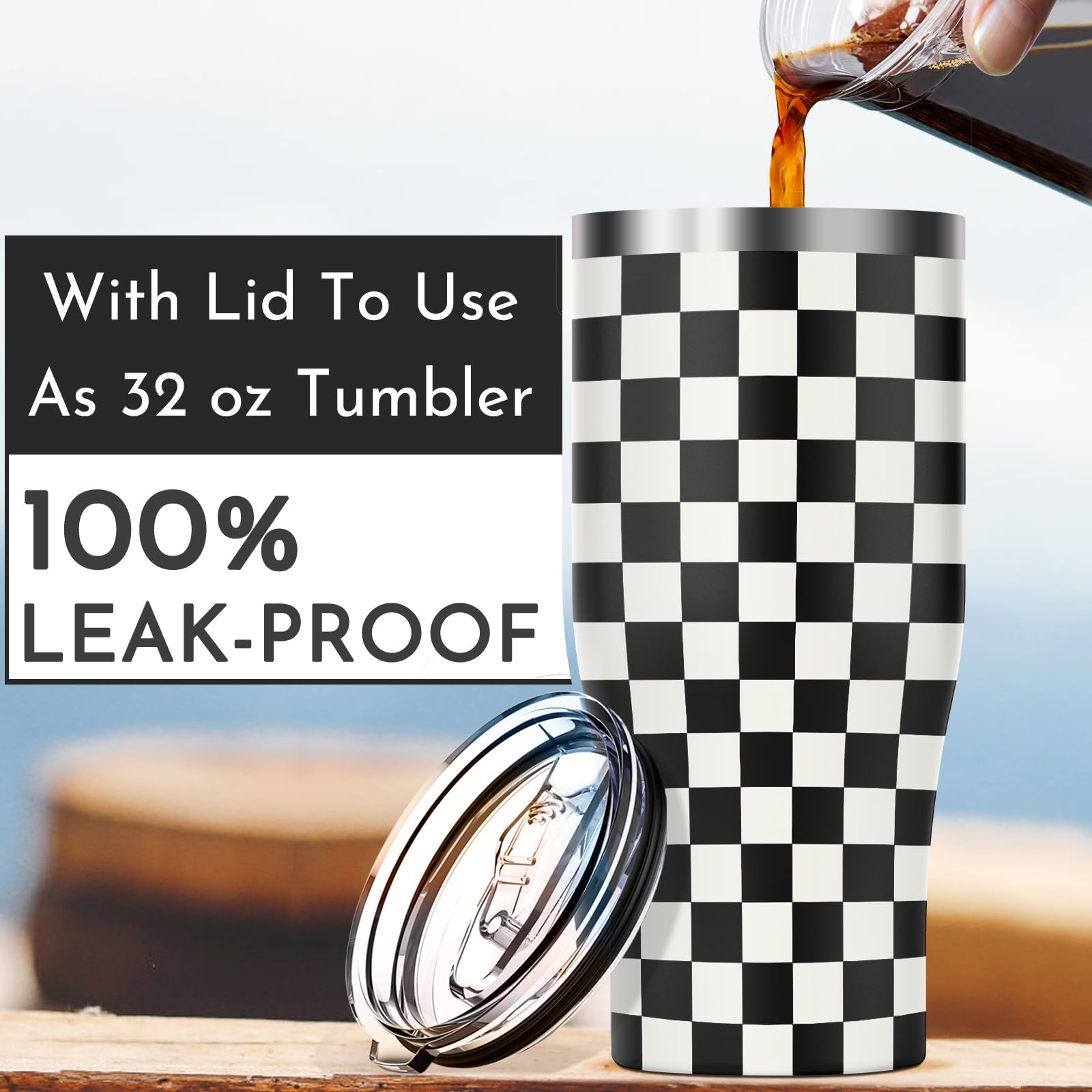 Niceyos sleeve close-up shows double-wall vacuum insulation for extended cold retention.