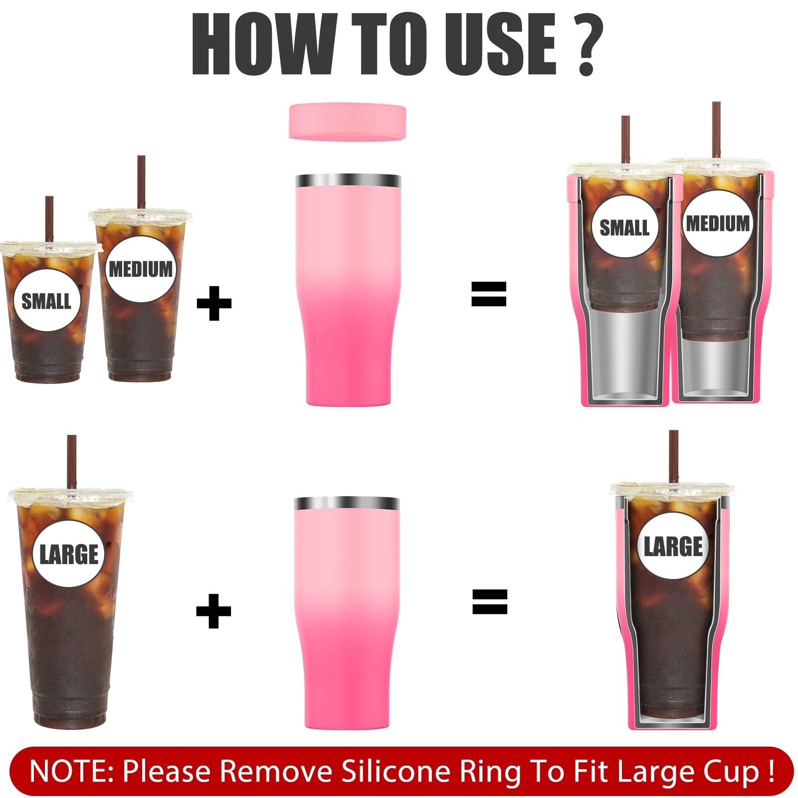 Niceyos double-wall insulation close-up demonstrates superior cold retention.