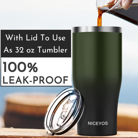 Niceyos sleeve with double-wall vacuum insulation for extra cold drinks