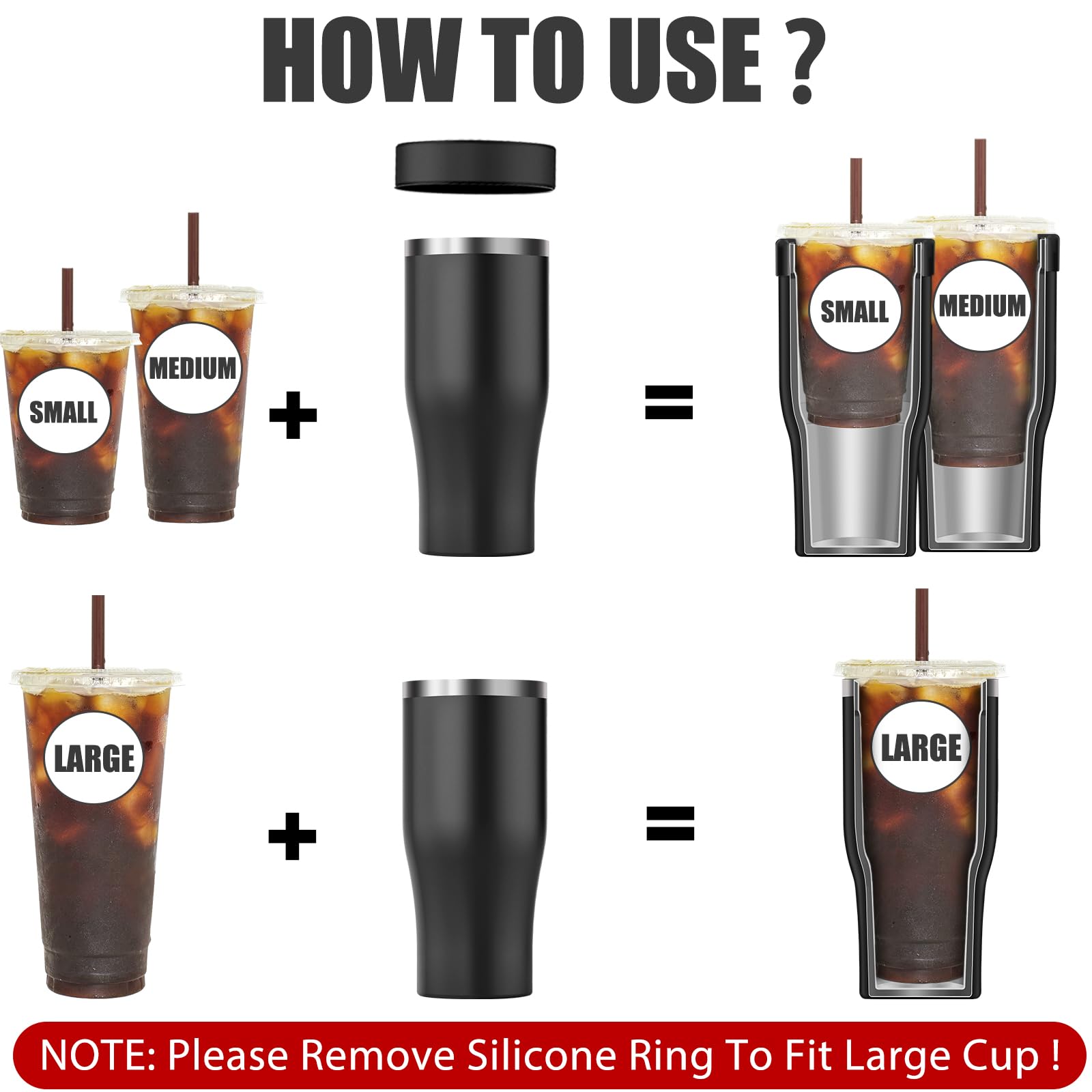 Niceyos sleeve lid compatibility close-up for spill protection