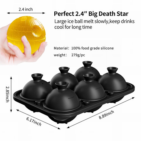 NICITY Star Wars ice cubes mold elevates drinks with cinematic flair and slow dilution.