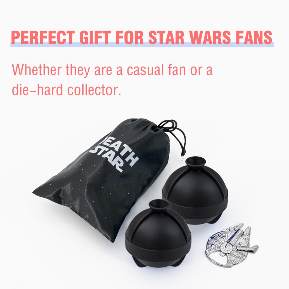 NICITY Star Wars ice mold set adds themed flair to beverages