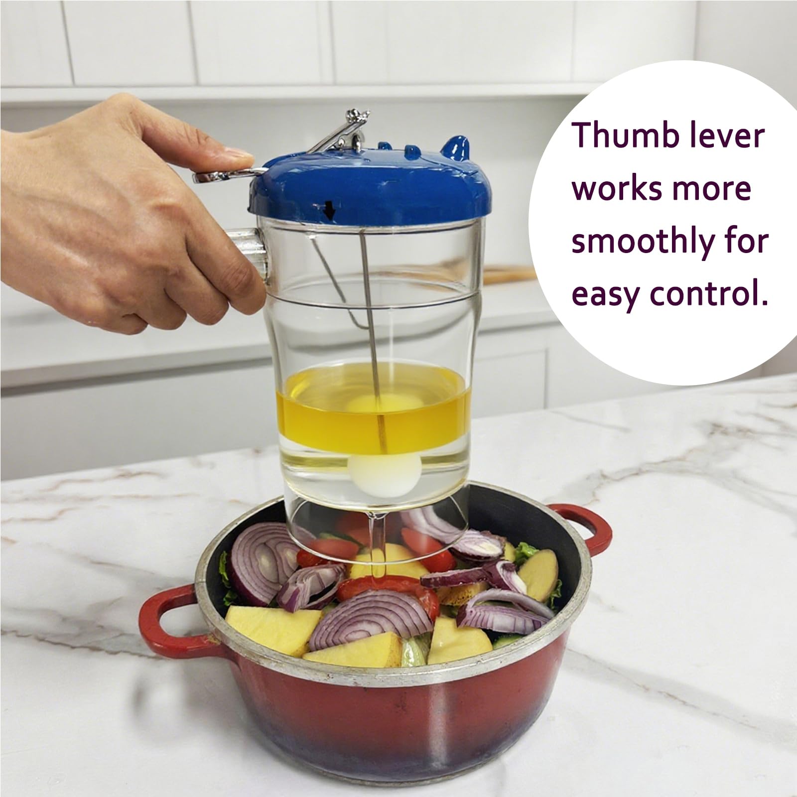 NICO SEE WONDER Heat-resistant glass handles boiling liquids without cracking.