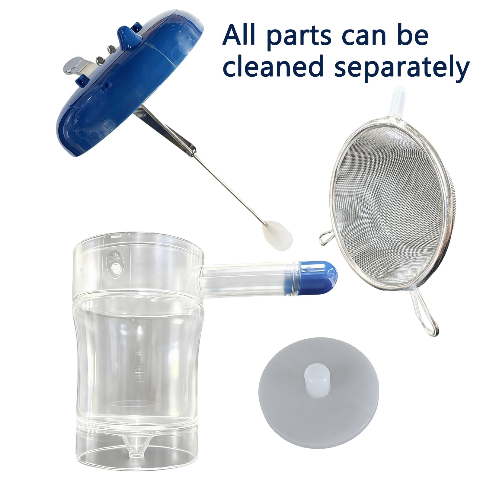 NICO SEE WONDER Silicone valve seals to prevent leaks during use.