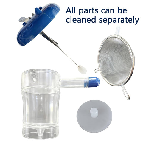 NICO SEE WONDER Silicone valve seals to prevent leaks during use.