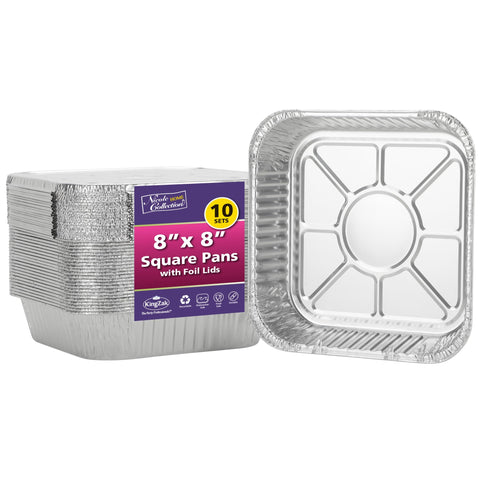 Nicole Home Collection 8x8 pan with lid, ideal for bake-and-serve meals.