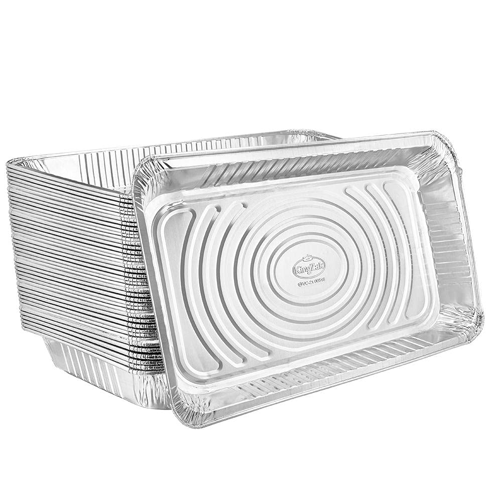 Nicole Home Collection 21x13 deep aluminum foil pan perfect for large catering servings