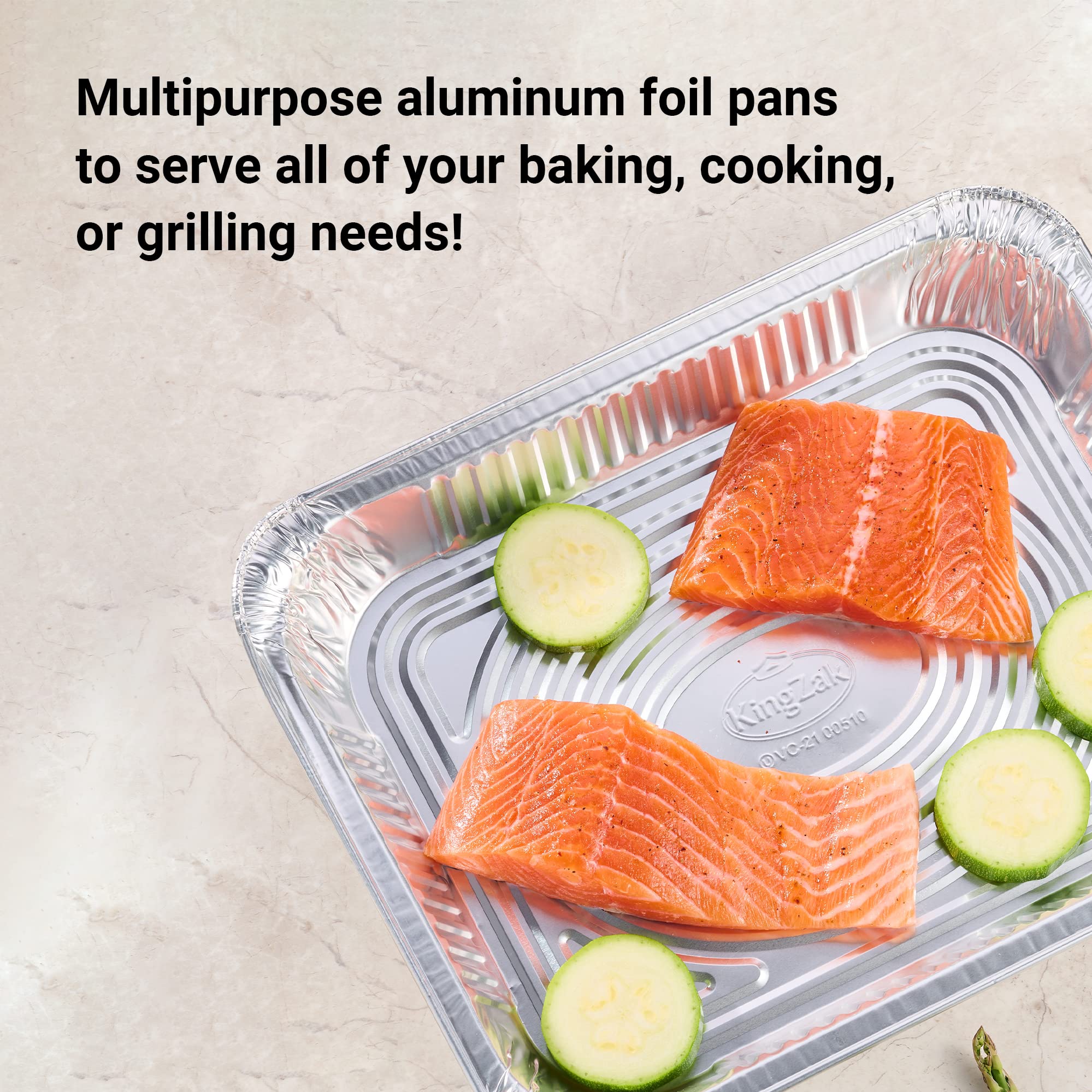 Nicole Home Collection disposable aluminum pans for quick cleanup and mess-free events