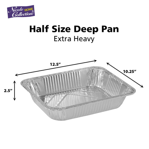 Nicole Home Collection sturdy heavy-duty aluminum pan for daily use