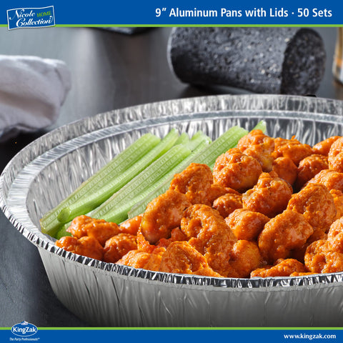 Nicole Home Collection takeout containers foil pans for convenient to-go meals