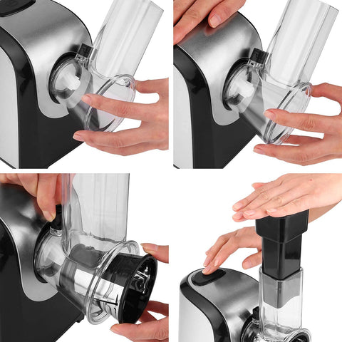 Nictemaw grater shredding cheese for pasta or toppings.