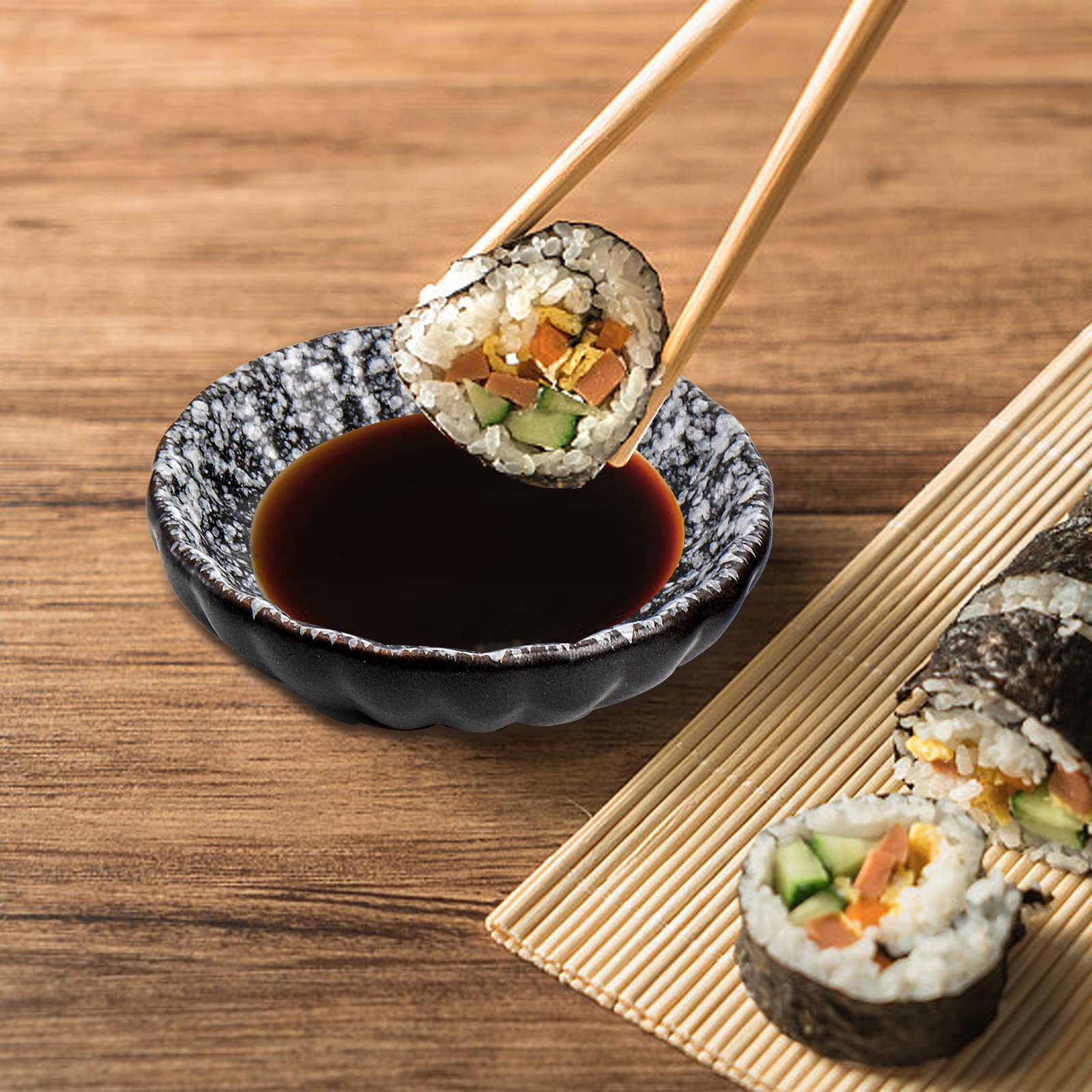 Nicunom durable fired ceramic dishes withstand daily use.