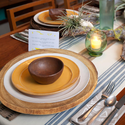 Nicunom rustic table centerpiece board elevates decor at events.
